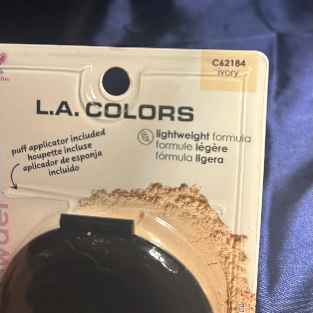 L.A. Colors Pressed Powder Shade ivory C21684  5X All new in original packages